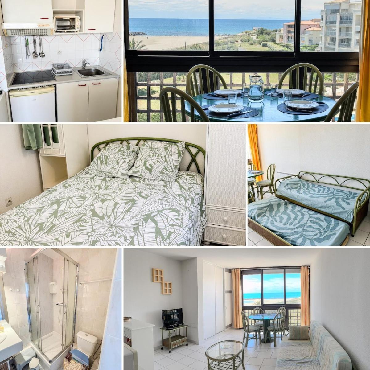 La Sedna - Sea View - Coeur Du Mail - Wifi Apartment Agde Luaran gambar