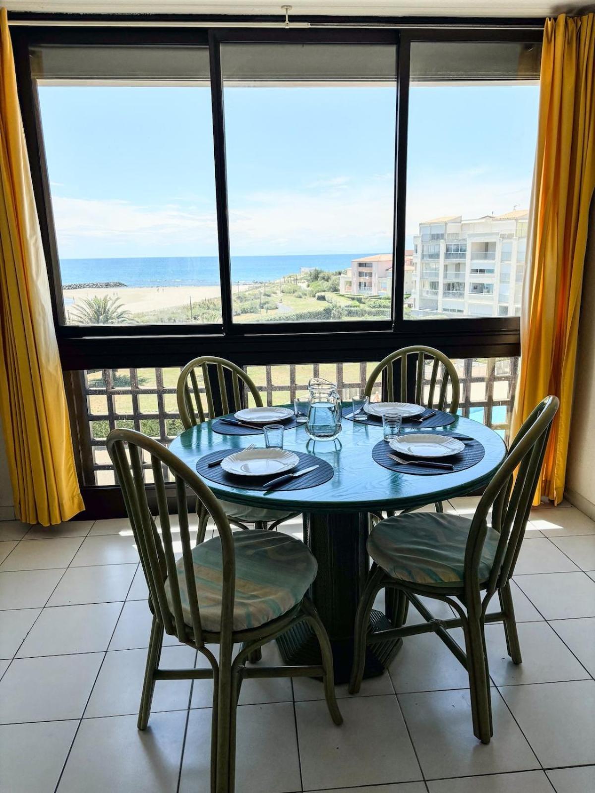 La Sedna - Sea View - Coeur Du Mail - Wifi Apartment Agde Luaran gambar